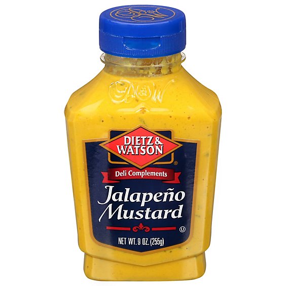 Dietz & Watson Deli Complements Mustard Jalapen - 9 Oz
