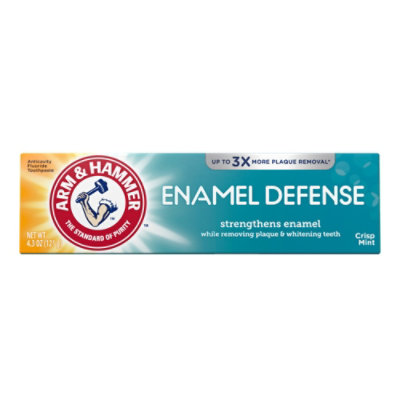 ARM & HAMMER Truly Radiant Toothpaste Fluoride Anticavity Fresh Mint Flavor - 4.3 Oz - Image 2