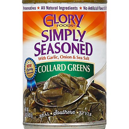 Glory Foods Sensibly Seasoned Collard Greens - 14.5 Oz - Image 2