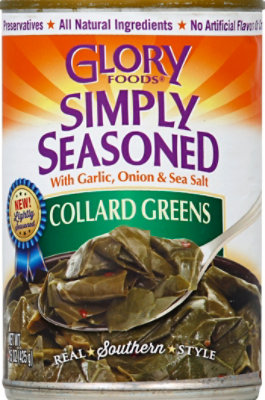 Glory Foods Sensibly Seasoned Collard Greens - 14.5 Oz - Image 2