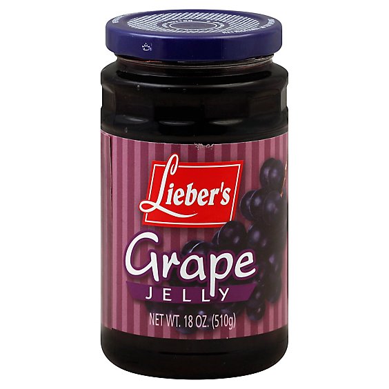 Liebers Jelly Grape - 18 Oz