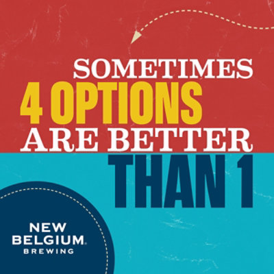 New Belgium Variety Pack Craft Beer ABV Varies Cans - 12-12 Fl. Oz. - Image 4