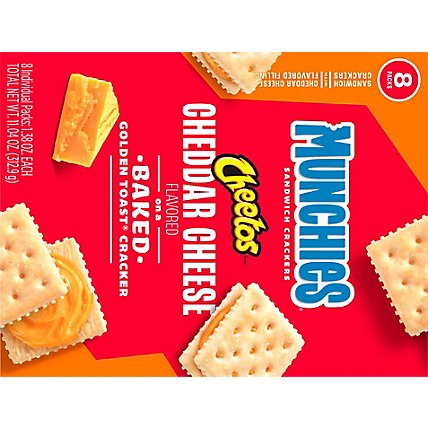 Munchies Crackers Sandwich Cheddar Cheese - 8 -1.38 Oz - Image 6