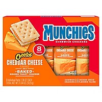 Munchies Crackers Sandwich Cheddar Cheese - 8 -1.38 Oz - Image 2