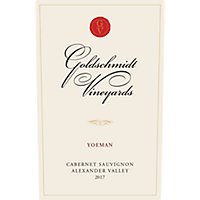 Goldschmidt Vineyard Cabernet Sauvignon California Red Wine - 750 Ml - Image 1