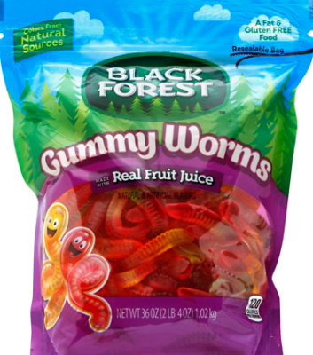 Black Forest Gummy Worms - 2.25 Lb - Image 2