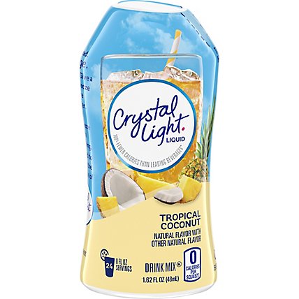 Crystal Light Liquid Tropical Coconut Naturally Flavored Drink Mix Bottle - 1.62 Fl. Oz. - Image 3