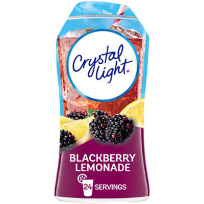 Crystal Light Liquid Blackberry Lemonade Naturally Flavored Drink Mix Bottle - 1.62 Fl. Oz. - Image 1