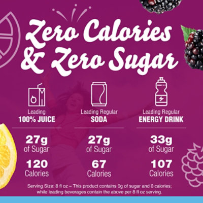 Crystal Light Liquid Blackberry Lemonade Naturally Flavored Drink Mix - 1.62 Fl. Oz. - Image 2