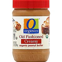 O Organics Organic Peanut Butter Spread Old Fashioned Creamy - 28 Oz - Image 2