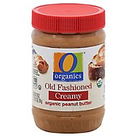 O Organics Organic Peanut Butter Spread Old Fashioned Creamy - 28 Oz - Image 1