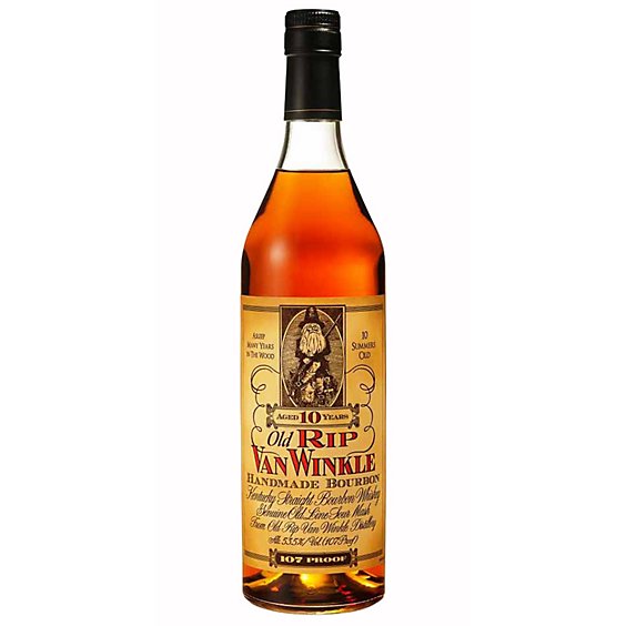 Old Rip Van Winkle  Borboun Aged 10YR 107 Proof-750ML (Limited quantities may be available in store)
