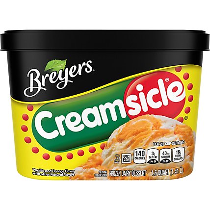 Breyers Ice Cream Creamsicle Orange - 48 Oz - Image 6