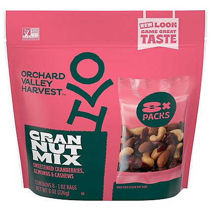 Orchard Valley Harvest Trail Mix Cranberry Almond Cashew - 8-1 Oz - Image 1