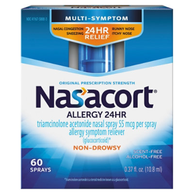 Nasacort Nasal Allergy Spray - 0.37 Fl. Oz. - Image 3