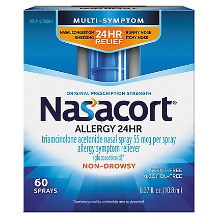Nasacort Nasal Allergy Spray - 0.37 Fl. Oz. - Image 2