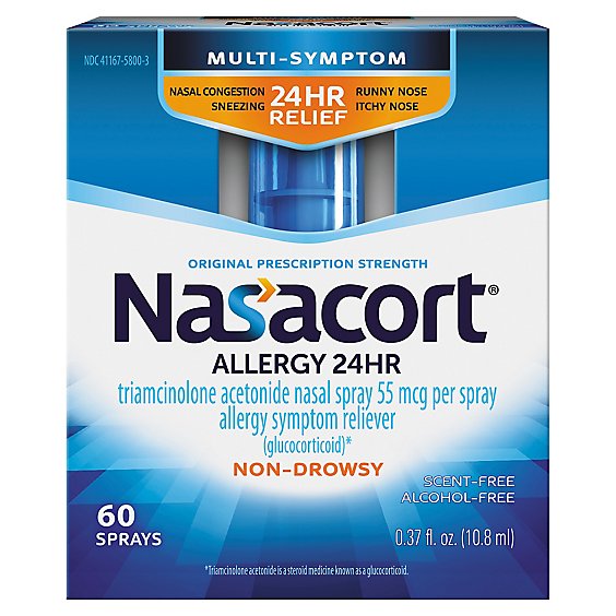 Nasacort Nasal Allergy Spray - 0.37 Fl. Oz.