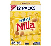 Nilla Mini Vanilla Wafer Cookies Snack Packs - 12-1 Oz