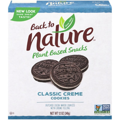 back to NATURE Cookies Classic Creme - 12 Oz - Image 3