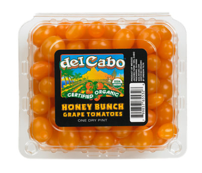Tomatoes Honey Bunch Organic - 1 Pint - Image 1