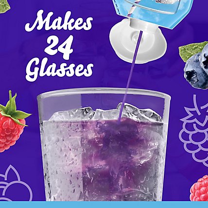 Crystal Light Liquid Blueberry Raspberry Naturally Flavored Drink Mix Bottle - 1.62 Fl. Oz. - Image 4