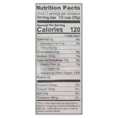 Love Grown Oat Clusters Toasted Granola Sweet Cranberry Pecan - 12 Oz - Image 4