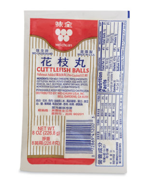 Wei-Chuan Cuttlefish Ball - 8 Oz