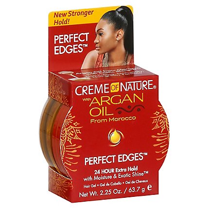 Creme of Nature Perfect Edges Hair Gel with Argan Oil - 2.25 Oz - Image 1