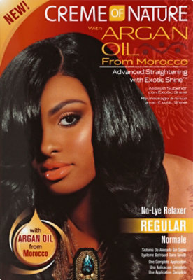 Creme of Nature Regular Relaxer Kit Argan Oil - Each