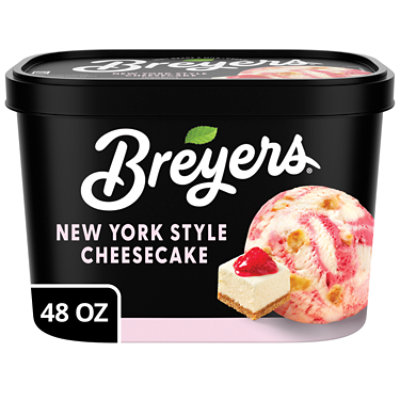 Breyers Ice Cream New York Style Cheesecake Strawberry - 48 Oz - Image 2