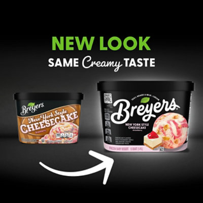 Breyers Ice Cream New York Style Cheesecake Strawberry - 48 Oz - Image 5