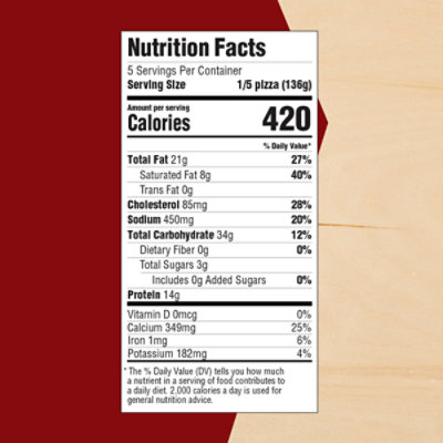 Against The Grain Gourmet Pizza Pepperoni Pizza Gluten Free Frozen - 24 Oz - Image 3