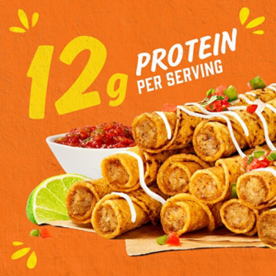 Delimex White Meat Chicken Taquitos Frozen Snacks - 56 Count - Image 3