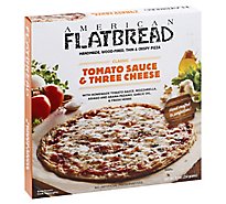 American Flatbread Pizza Thin & Crispy Tomato Sauce & Three Cheese Frozen - 9.1 Oz