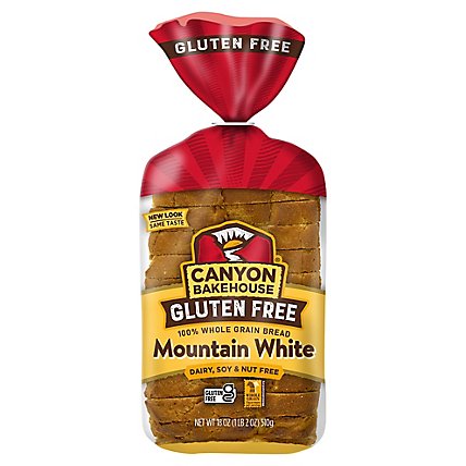 Canyon Bakehouse Mountain White Gluten Free 100% Whole Grain Bread Frozen - 18 Oz - Image 3