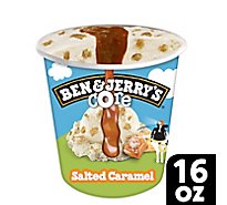 Ben & Jerrys Core Ice Cream Salted Caramel 1 Pint - 16 Oz