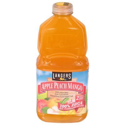 Langers Juice 100% Apple Peach Mango - 64 Fl. Oz.