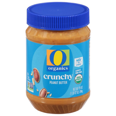 O Organics Organic Peanut Butter Spread Old Fashioned Crunchy - 28 Oz - Image 2