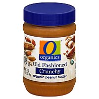 O Organics Organic Peanut Butter Spread Old Fashioned Crunchy - 28 Oz - Image 1