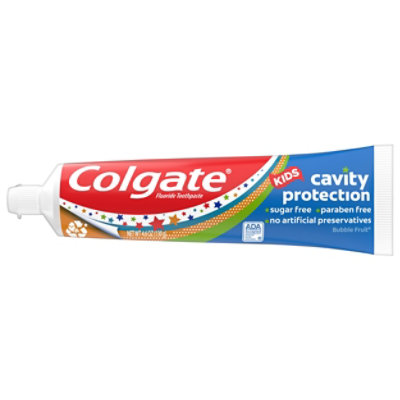 Colgate Kids Toothpaste Cavity Protection Bubble Fruit - 4.6 Oz - Image 5