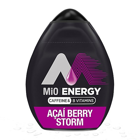 MiO Energy Acai Berry Storm Liquid Water Enhancer Drink Mix Bottle - 1.62 Fl. Oz.