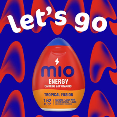 mio Energy Tropical Fusion Flavored with other natural flavor Liquid Water Enhancer - 1.62 Fl. Oz. - Image 4