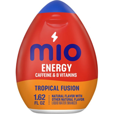 MiO Energy Tropical Fusion Liquid Water Enhancer with Caffeine & B Vitamins Bottle - 1.62 Fl. Oz. - Image 1