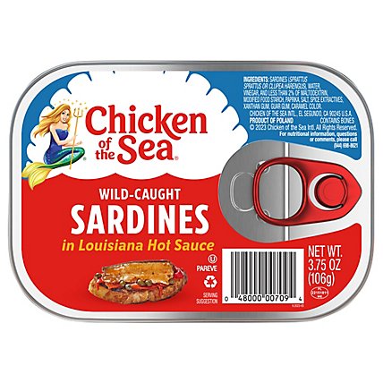 Chicken of the Sea Sardines in Louisiana Hot Sauce - 3.75 Oz - Image 2
