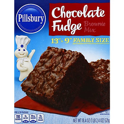 brownie mix fudge chocolate pillsbury oz