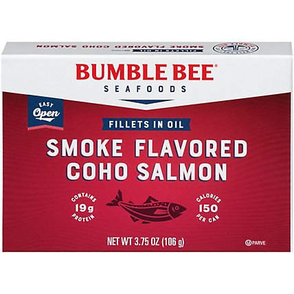 Bumble Bee Salmon Smoked Fillets in Oil - 3.75 Oz - Image 3