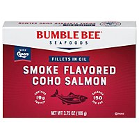 Bumble Bee Salmon Smoked Fillets in Oil - 3.75 Oz - Image 1