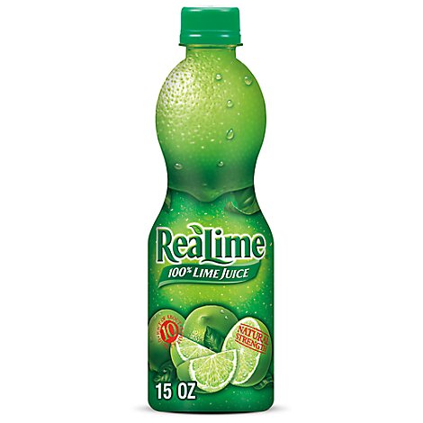 ReaLime 100% Lime Juice Bottle - 15 Fl. Oz.