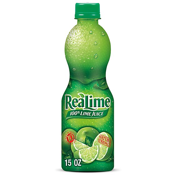 ReaLime 100% Lime Juice - 15 Fl. Oz.