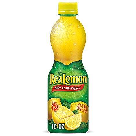 ReaLemon 100% Lemon Juice Bottle - 15 Fl. Oz.